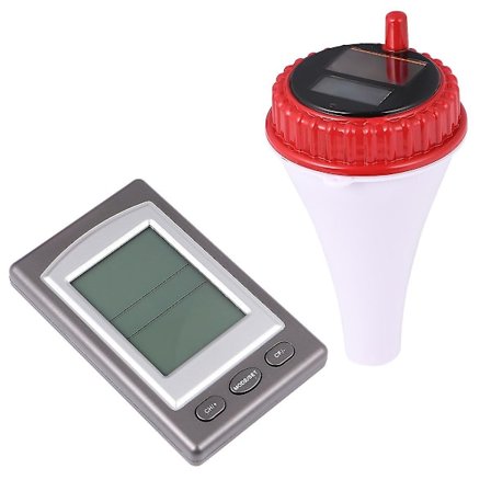 1 st Professionell Simbassäng Termometer Trådlös Digital Flytande Termometer Pool Vatten Termometer utan Batteri