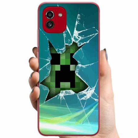 Samsung Galaxy A03 Tpu Mobilskal Minecraft
