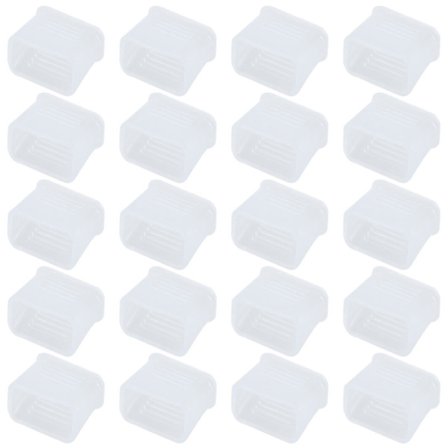 20 stk. fløytebeskyttelse, fløytemunnstykke, fløytemunnstykke-grepbeskyttere, puter, fløytemunnstykke-grepbeskyttelse S