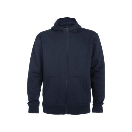 ROLY Hoodie zip Montblanc uni marin S - Lyreco - Arbetskläder - Arbetströjor - Hoodies och luvtröjor