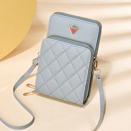 Skulderrem Taske Mini Telefon Taske BLÅ