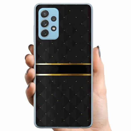 Samsung Galaxy A72 5g Tpu Mobilskal Golden Stripes