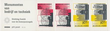 Holland 1987 - Frimærkehæfte NVPH PB 35 - Postfrisk