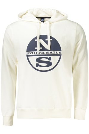 North Sails Felpa Senza Zip Uomo Bianco