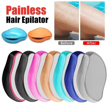 Hårborttagningsepilator Arm Ben Eraser SVART