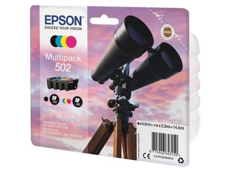 Epson Bläckpatron C13T02V64010 T502 4/fp - Lyreco - Toner och bläck - Bläckpatroner - Bläckpatroner Epson