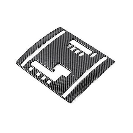 Car Carbon Fiber Central Control Shift Panel Decal Interior Modification For Pajero 2007-2019