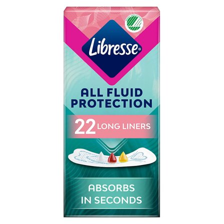 Libresse Trusseindlæg Extra Protection Long 22 stk, Medicin & Pleje, Bind & Indlæg, Trusseindlæg