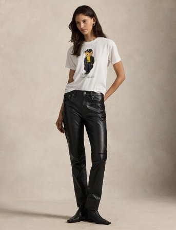 Polo Ralph Lauren 40/1 Vntg Ctn Jsy-Knt-T-Shirt - White - S