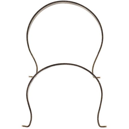 2 stk. udskiftelige kedelgreb i metal til tekander - bærbare tekandshåndtag til kedeltilbehør