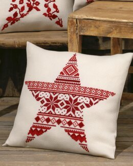 Broderipakke Pute Julestjerne - Permin