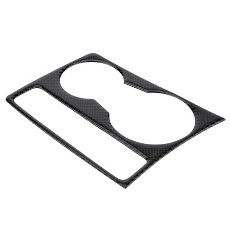 Kolfiber-panel för mugghållare i mittkonsolen för Audi A4 B8 A5 2009-2015