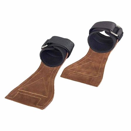 Vikt-Handskar Alternativ till Power Hooks Marklyft Justerbara Neopren Vadderade Handledsband