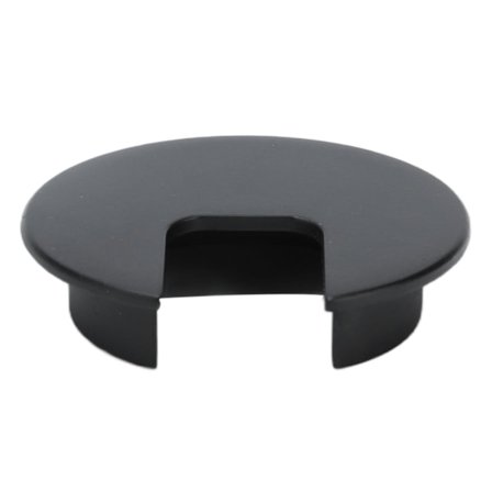 Bordskuffe 50 mm Kontor Computer Grommet Kabelhulafdækning Zinklegering Bordledning Organizer