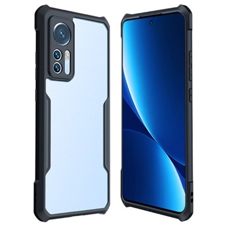Iskunkestävä hybridikotelo Xiaomi 12S Pro / Xiaomi 12 Pro - Musta