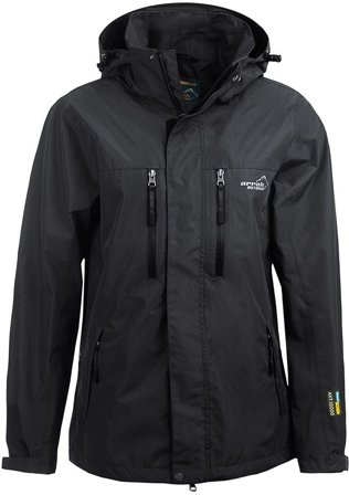 Arrak Outdoor Arrak M's Rain Jacket Black
