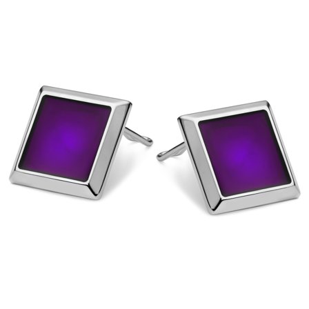 Fioletowe osłony na guziki dla mężczyzn - Osłony na guziki