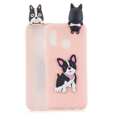 Cute 3D Samsung Galaxy A20e cover - Hund Multicolor