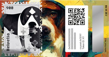 Schweiz - Bella - Kryptofrimærke