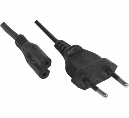 EXC | Powercord | CEE 7/16 - IEC C7 | 3m | Black