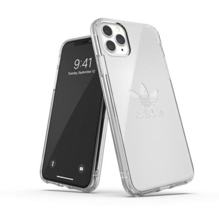 Adidas OR PC-fodral med stor logotyp för iPhone 11 Pro Max - Transparent