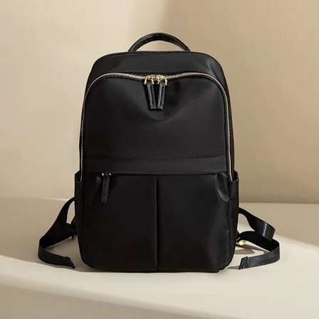 Rese Laptop Ryggsäck Dam Lättviktig Business Notebook Ryggsäckar Lyx Mode Fritidsväskor Urban Canvas Ryggsäckar~07258