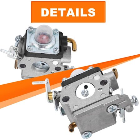 Karburator Kit til Husqvarna 122HD45 122HD60 522HD60S 522HDR60S, til Jonsered HT2223T HT2218 Hækkeklipper, Udskiftning # 523012401 596658301
