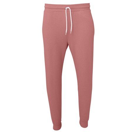 Bella + Canvas Unisex Jogger Sweatpants S Mauve