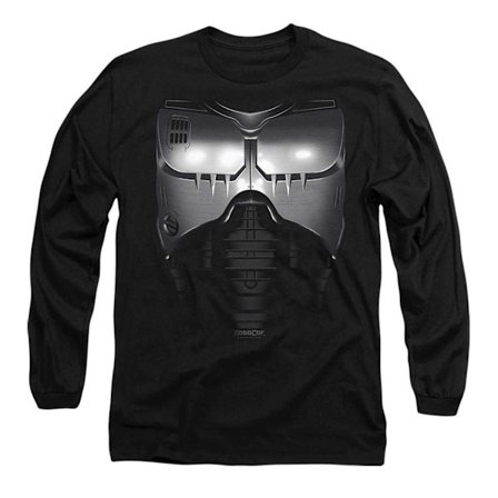 Robocop Unisex Vuxen Robo Armor Långärmad T-shirt L Svart
