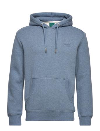 Vintage Logo Emb Hood Blue Superdry