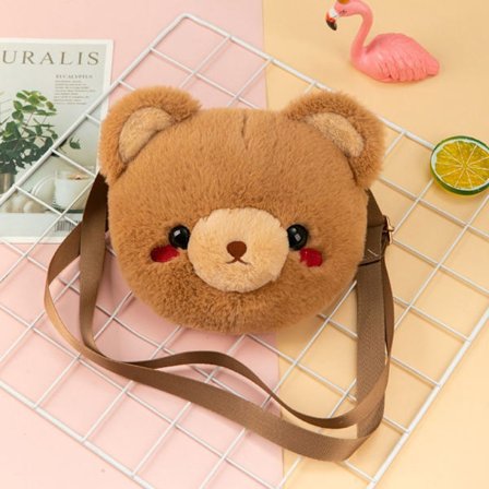 Djurplånbok tecknad myntpåse 8 8