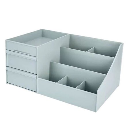 Kosmetisk förvaringslåda - TD - Sängkammarbureau - Plast - Vit - Stor kapacitet