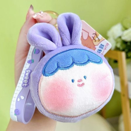 Pehmoavaimenperä Lovely Fruit Style Cartoon Doll Pehmolelu pehmeä