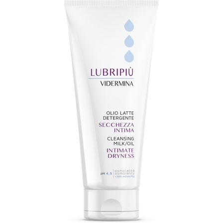 Lubripiù Vidermina Olio Latte Detergente - Secchezza intima 200ml