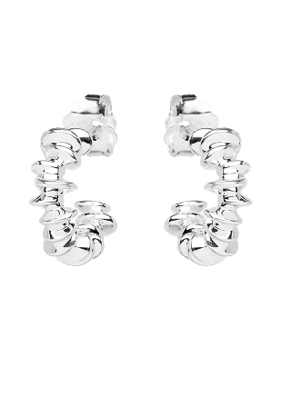 Drakenberg Sjölin Les Roches Hoops Örhängen Dam Silver ONESIZE