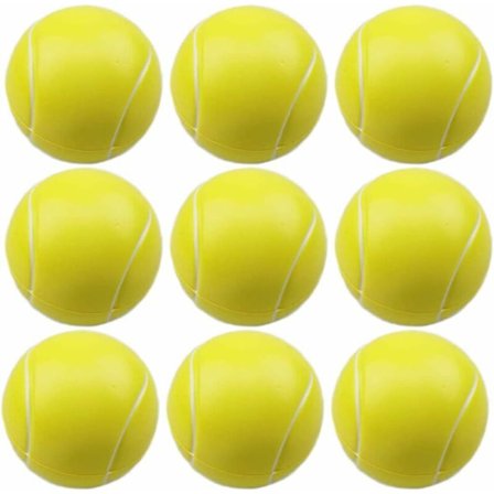 Vaahtopallot, 9 kpl Vaahtotennispallot Mini Urheilupallot Sieni Tennispallo Anti-Stress Pallot Softball-Fei Yu