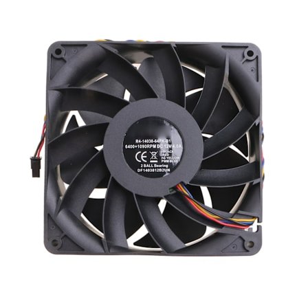 CPU-kylfläkt R4-14038-64PK-B1 4-polig tyst kylfläkt 12V 43,2W 6000r 4 trådar