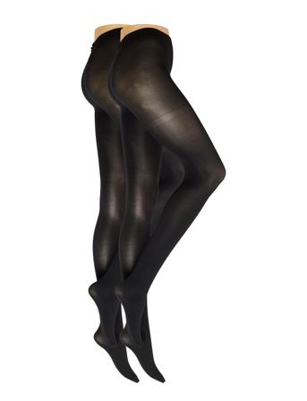 Decoy 2-Pk Tights Micro 60D 3D Lingerie Pantyhose & Leggings Svart Decoy