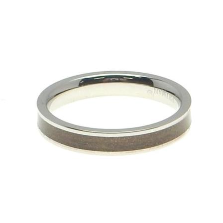 Friman Rostfritt Stål Brun Ring Brown 17mm
