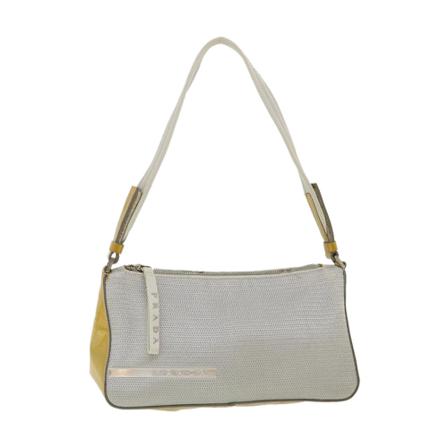 Prada Vintage, Pre-owned Shoulder Bags Wit, Dames, Maat:ONE Size,Canvas