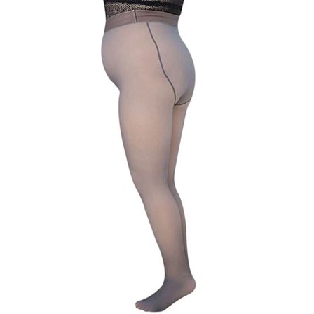 Falske gennemsigtige varme strømpebukser leggings, gennem huden - fod KLB