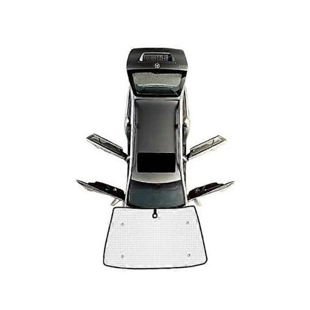 Full Dekning Solskjermer For Toyota Vios XP40 2002~2006 Soluna Limo Vindskjerm Vinduer Sol Anti-UV Beskyttelse Visir Biltilbehør Frontrute
