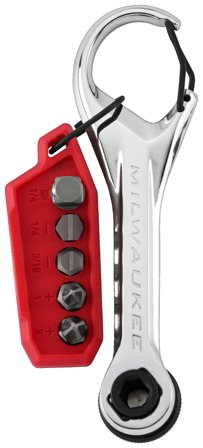 Milwaukee 4932498792 Spärrnyckel mini, med bits, Handverktyg