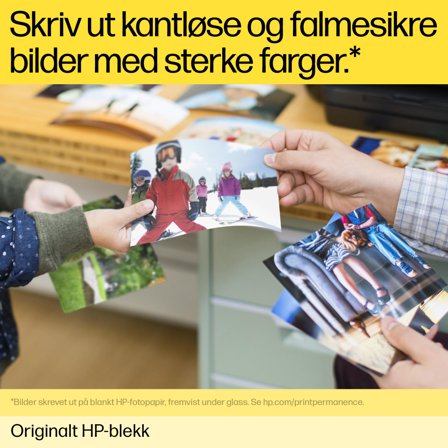 HP 22 - farge (cyan, magenta, gul) - original - blekkpatron