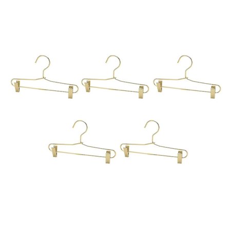 Buksebøjler med klips Skridsikker nederdelbøjler, kompatibel med kvinder Metal Jeans bøjler 5 stk.