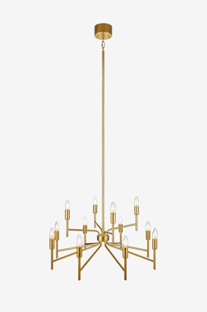 Markslöjd - Loftlampe REGENT 12L - Guld - Loftpendler - Fra Homeroom