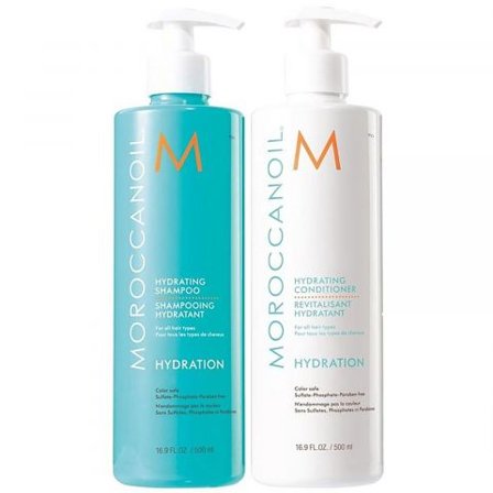 Moroccanoil Hair Care Hydrating Set cont.: Shampoo 500 ml + Conditioner 500 ml 1.0items