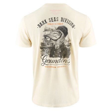 Grundéns Dark Seas X Grundens Portsmith SS T-Shirt Natural - XXXL