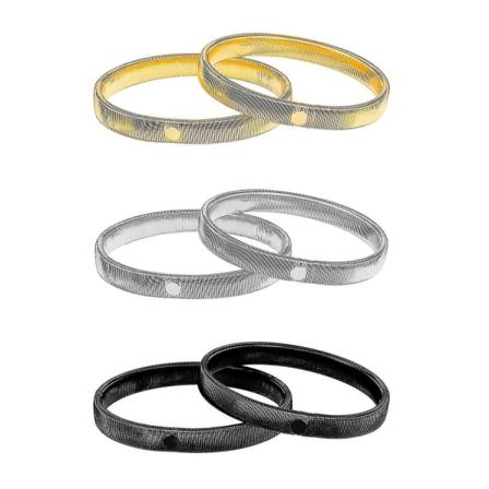 3 par ærmer strømpebånd Anti-skrid skjorte ærmeholdere strømpebånd Stretch metal armbånd Ærmer til kvinder Mænd