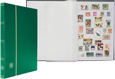 BASIC indstiksbog - A4 - 32 hvide sider - Grøn - Leuchtturm